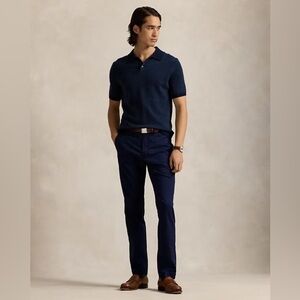 Polo Ralph Lauren Navy Slim Fit Bedford Pants 40W